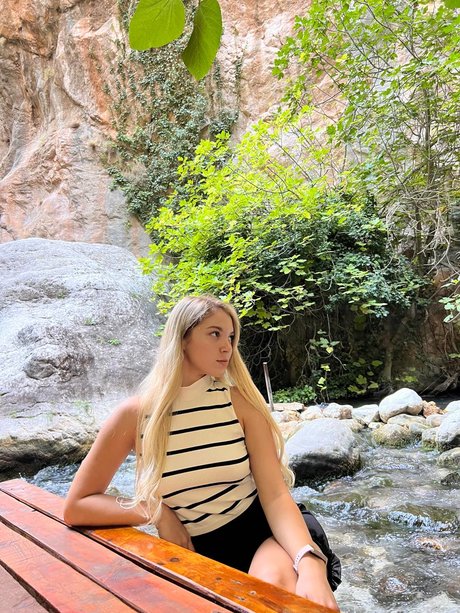 Glamorous OnlyFans babe All About Diana posing provocatively in a solo