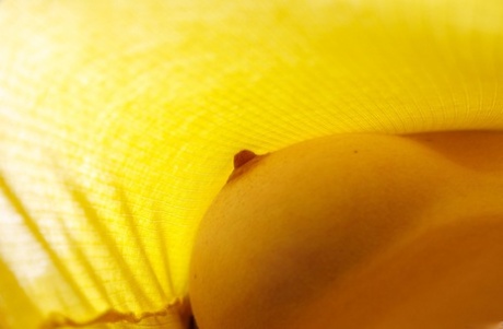 Ukrainian babe Oxana Chic flashes her ass in pantyhose in public