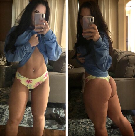 Chubby wife gives a blowjob after getting totally naked while at home