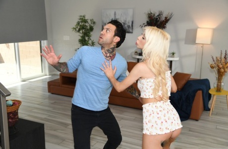 Babysitter Kenzie Reeves gets punished & fucked by BBW lesbo Victoria Cakes