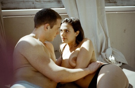 Naked Maria Agrado enjoys a leisurely fuck after skinny dipping in the pool