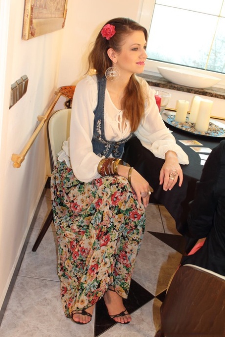 Hot girlfriends undress each other to enjoy a sexy lesbian play time