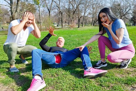 Immoral Live featuring Alison Rey, Axel Haze, Brad Knight Hot Pictures