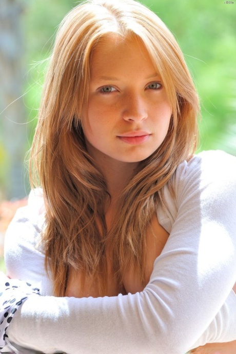 Petite amateur girl slowly reveals her tasty cunt and tiny titties in a solo