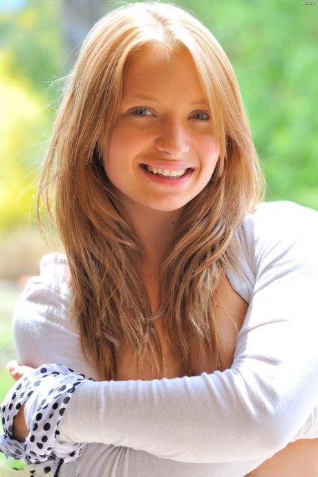 Petite amateur girl slowly reveals her tasty cunt and tiny titties in a solo