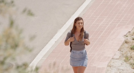 Hot girls Julia Roca and Noe Milk embark on interracial lesbian sex