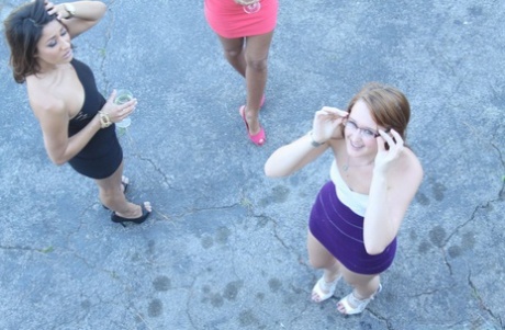 College girls doing anal and bukkake as part of new group sex curriculum