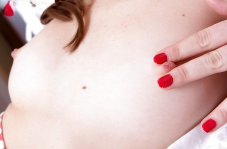 18 year old teen solo girl reveals tiny tits before spreading virgin pussy