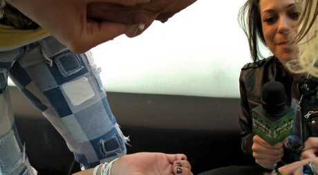 Latin girl Sydney Thomas scores some breast milk on her boobs